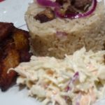 Toolu Beef Angwa Mu (Salted Cured Beef Oil Rice)