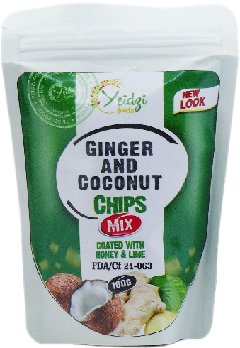 Ginger & coconut chips