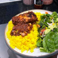 Fish Stew + yellow rice